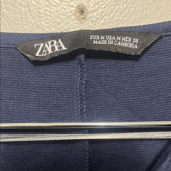 Zara Navy blouse - Picture 2 of 6